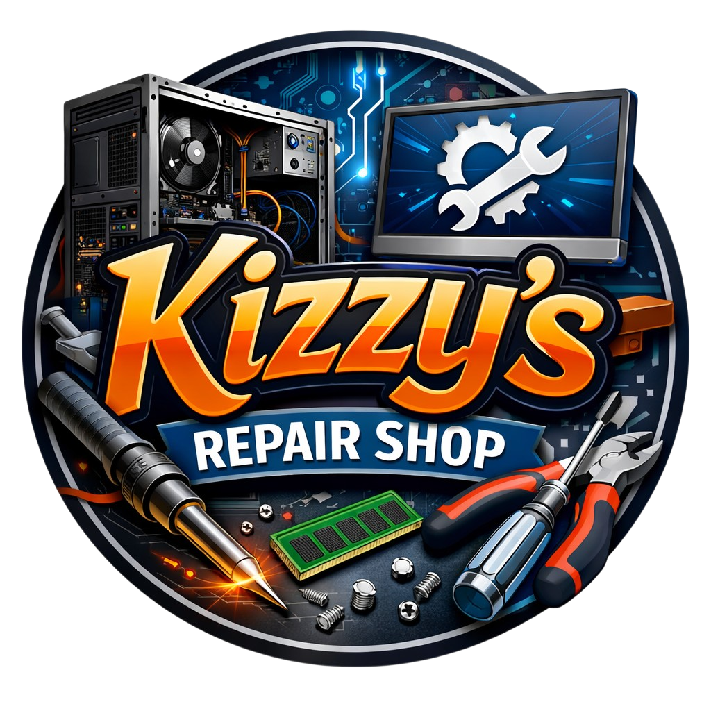Kizzy's Computer Repairs logo